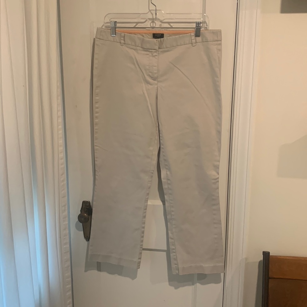 J. Crew City Fit Stretch Chinos